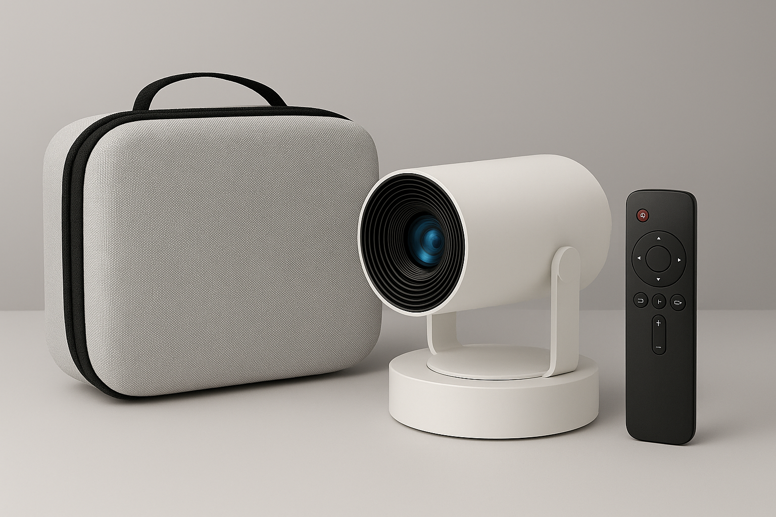 Vidéo projecteur et pochette de transport